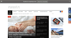 Desktop Screenshot of nasze.porody.pl