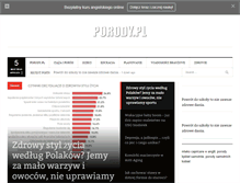 Tablet Screenshot of pregnant.porody.pl